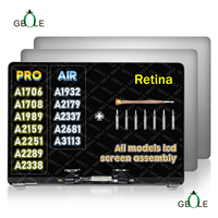 Gbol OEM شاشة تجميع كامل لـ MacBook Pro Retina A1706 A1708 A2159 A2337 A2338 A2681 A3113 A2941