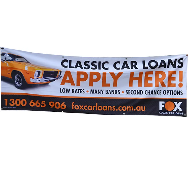 Plastic waterdichte Outdoor reclame non-woven banner afdrukken, stof voor banner