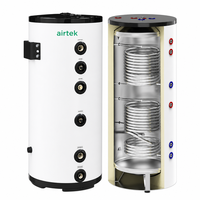 Vente directe usine – Chauffe-eau domestique en acier inoxydable avec pompe à chaleur 100L – Réservoir de stockage d'eau chaude à pompe à chaleur