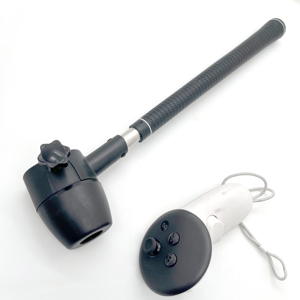 Poignée de golf en caoutchouc réaliste pour casque VR, accessoire pour <span class=keywords><strong>Oculu</strong></span> Quest 2/3/3s |   Poignée Pro Grip |   Accessoire de poignée pour manettes droites - Product Image 3