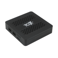 TOX5 Lite Android 14 Quad Core Smart TV Box S905X5M Wifi Dual 1000M LAN BT4.1 Compatible con H.265 4K 60fps DLNA USB3.0 Reproductor Multimedia