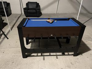 Mesa de Juego Multifuncional 2 en 1 Giratoria de 48''/54'', Mesa de Juego Combinada, Mesa de <span class=keywords><strong>Billar</strong></span>, Snooker y Futbolín - Product Image 5
