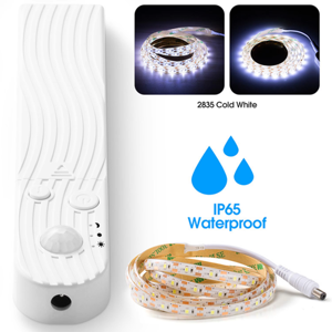 <span class=keywords><strong>Striscia</strong></span> <span class=keywords><strong>LED</strong></span> 2835 5V <span class=keywords><strong>a</strong></span> 60 <span class=keywords><strong>LED</strong></span> con Attivazione <span class=keywords><strong>a</strong></span> Movimento, Alimentata <span class=keywords><strong>a</strong></span> <span class=keywords><strong>Batteria</strong></span>, Layout Obliquo, Impermeabile IP65, 3000K/6000K, per Paesaggistica ed Emergenze - Product Image 5