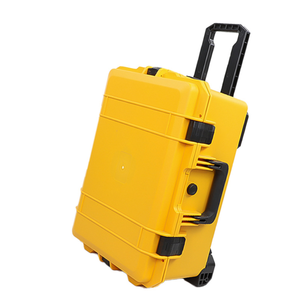 DF0730 67L 71L customized yellow black plastic <b>storage</b> case <b>tool</b> <b>box</b> drones packing case - Product Image 1