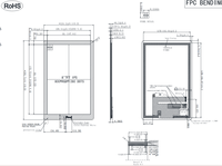 Modul LCD IPS BOE 8.0 Inci 800x1280 800 Nits Kecerahan Tinggi Tertanam MIPI 39 PIN Layar Sentuh PCAP Tablet Tangguh Luar Ruangan