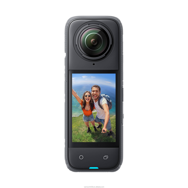 INS360 8K Waterproof 128GB MicroSD 2.5'' Screen 180 Wide Angle Optical Zoom Anti-Shake Panoramic Action Camera for Outdoor