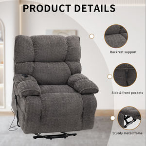 Silla elevadora eléctrica para personas mayores, sillón reclinable de elevación eléctrica con bolsillos de almacenamiento para asistencia de movilidad y rehabilitación - Product Image 2