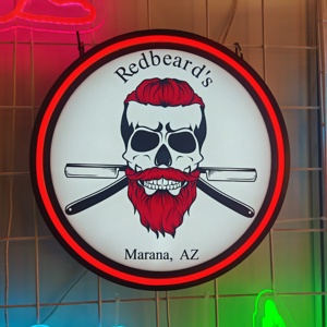 Tùy chỉnh UV Acrylic thép Led Neon Đăng quảng cáo đầy màu sắc hộp đèn để dễ dàng treo cài đặt trong thanh cửa hàng - Product Image 1