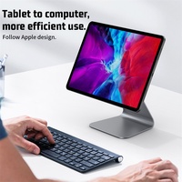 Support de téléphone et tablette portable, flexible, magnétique, réglable, en aluminium, avec suivi intelligent
