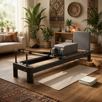 Machine de Pilates en alliage d'aluminium de haute qualité, durable et robuste, pour l'entraînement physique, les studios de yoga et l'utilisation à domicile