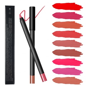 Crayon à lèvres vegan waterproof, texture lisse, marque privée, crayon de maquillage mat pour les lèvres - Product Image 1