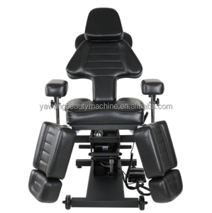 เตียงเสริมสวยปรับระดับได้คุณภาพสูงสำหรับร้านเสริมสวย เก้าอี้สักลาย - Product Image 2