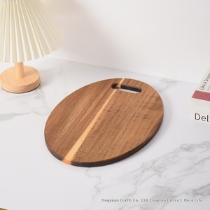 Acacia gỗ thớt di động rắn gỗ pho mát trái cây khay cắm trại ngoài trời charcuterie bít tết Hội Đồng Quản trị xuyên biên giới hình chữ nhật - Product Image 6