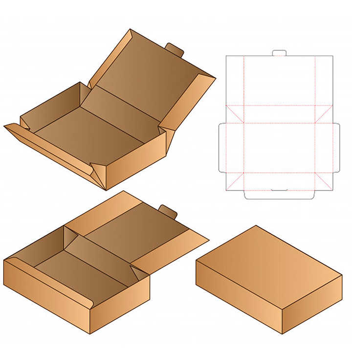 Flatbed CNC Corrugated Box Sample Cutting Plotter Machine for Box ...