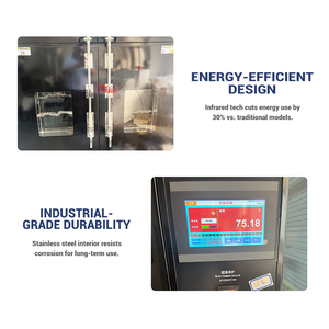 Lò nướng công nghiệp quy mô lớn với điều khiển nhiệt độ chính xác buồng lưu thông không khí nóng lò sưởi bằng thép không gỉ - Product Image 6