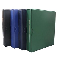 STX - Vente en gros d'usine - Cadeaux promotionnels personnalisés - Classeur en cuir PU 3 D avec anneau de 2 pouces - Papier A4 - Classeur de luxe