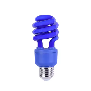 Màu tiết kiệm năng lượng nửa xoắn ốc 13 220V màu xanh đỏ vàng xanh <span class=keywords><strong>CFL</strong></span> bóng đèn, <span class=keywords><strong>CFL</strong></span>-SPIRAL 8000h - Product Image 4