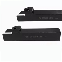 Porte-outil de tournage CNC industriel personnalisable AFDJ GYHR/L, matériel OEM pour couteaux de coupe à rainures externes, pièces de machines HRC