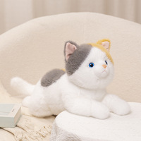 Nouveau style : Peluches chat longues, jouets en peluche chat pour fête, cadeau Saint-Valentin, oreiller chat, jouets en peluche chat anime mignons en coton doux, vente en gros