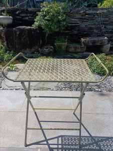 Suministro Directo de Fábrica de Artesanías Metálicas, Mesas Plegables de Hierro Forjado, Estantes para Flores de Balcón, <span class=keywords><strong>Terraza</strong></span> y Jardín, Estantes de Almacenamiento - Product Image 4