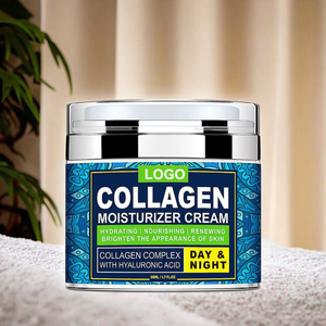 Best-seller OEM Crème Liftante Raffermissante au Collagène pour Hommes Femmes Acide Hyaluronique <span class=keywords><strong>Hydratant</strong></span> Éclaircissant Anti-Rides Perle d'Aloe Vera - Product Image 5