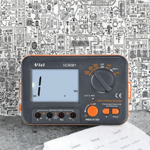 <span class=keywords><strong>Vici</strong></span> VC60B+ Medidor de Aislamiento Digital de 1000V DC/AC 750V 2000M (4.0%+2) Precisión >2M - Product Image 3