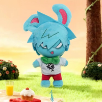 Porte-clés en vinyle 100% originaux, série Anime Cartoon Blind Box, cadeaux, série Aliien Stage Rabbit, tête ronde, peluche en vinyle, boîte mystère originale