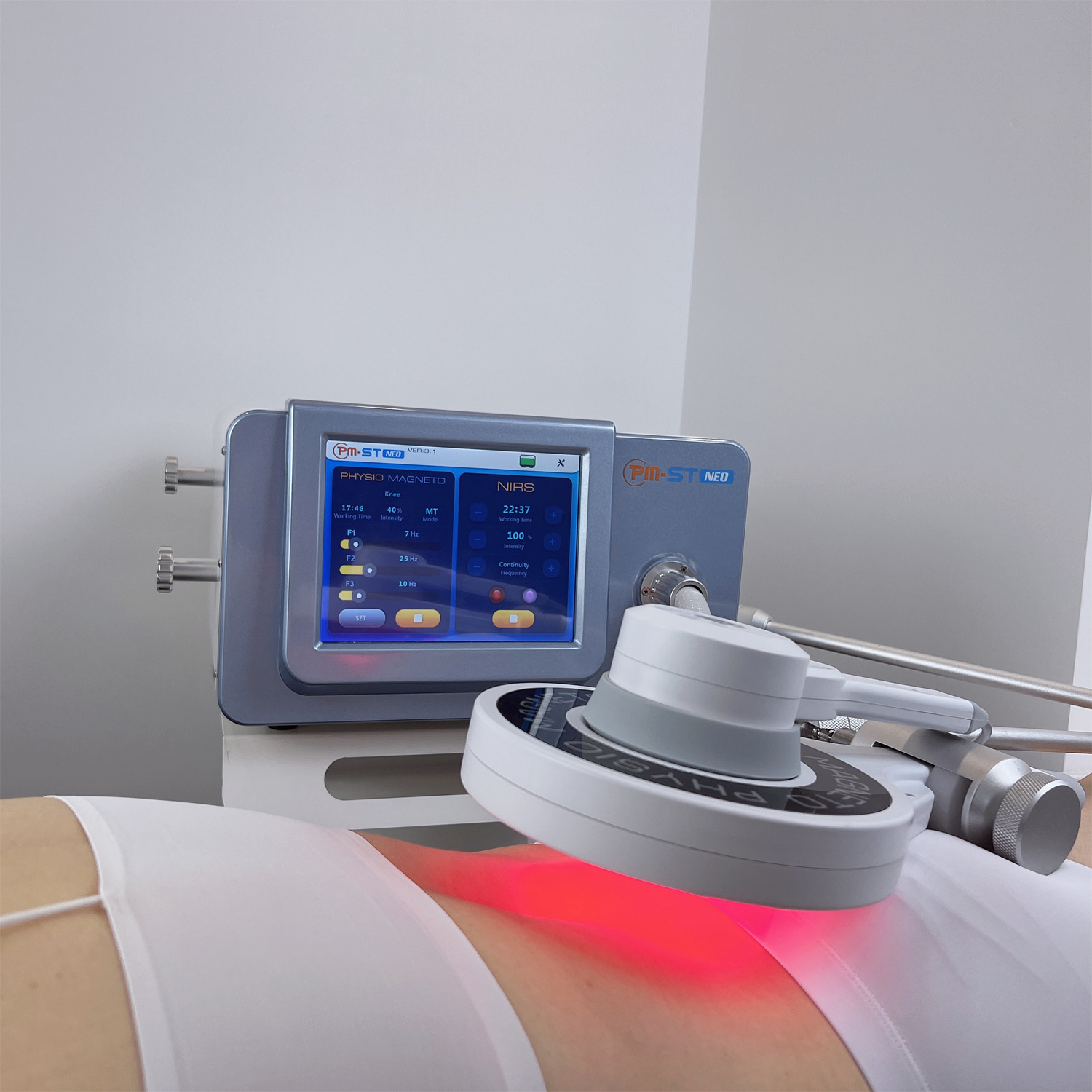 2 in 1 High intensity painrelief pulsed electromagnetic emtt physiotherapy magnetotherapy equipment magnetic therapy dev