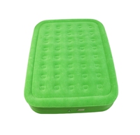 Matelas pneumatique gonflable automatique de taille Queen 3 couches avec pompe à batterie intégrée