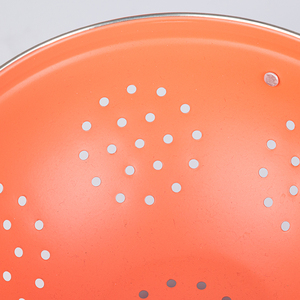 분말 입히는 스트레이너 야채 수집 손잡이를 가진 세척 과일 저장 바구니 금속 메시 소쿠리 - Product Image 5