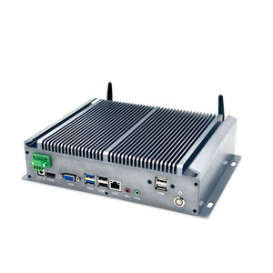 Mini-ordinateur industriel sans ventilateur en aluminium pur, <span class=keywords><strong>Intel</strong></span> <span class=keywords><strong>Core</strong></span> <span class=keywords><strong>i3</strong></span> <span class=keywords><strong>6157U</strong></span> 6e génération, double LAN Ethernet, 8 USB, M.2, VGA, Ubuntu, Windows 10, économique - Product Image 6
