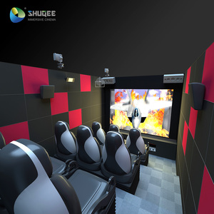 7D équipement mobile d'intérieur de parc d'attractions de simulateur du camion VR-course et cinéma de jet de mouvement pour des centres commerciaux - Product Image 6