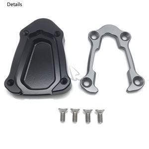 Soporte lateral de aluminio CNC para motocicleta, extensión de placa de extensión para Honda <span class=keywords><strong>Rebel</strong></span> 1100 CMX1100, piezas 2021, novedad - Product Image 2