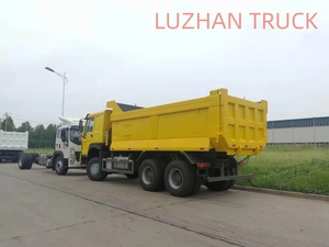 Camion benne lourd diesel Howo 6x4 neuf avec moteur Weichai et direction à gauche - Product Image 5