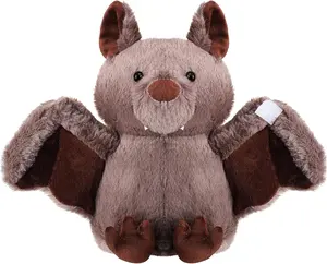 定制可爱11英寸毛绒蝙蝠毛绒动物万圣节毛绒动物毛绒玩具免费样品