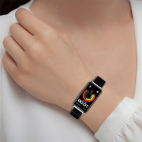 Correa de reloj de nailon para Huawei Band 8 9 8NFC 9NFC Accesorios Reemplazo de correa tejida deportiva Pulsera