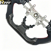 Volant en fibre de carbone véritable de nouvelle conception Rppf pour Honda Civic/SI 9e génération 2012-2015 Honda Civic 9e génération
