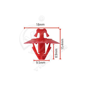 Smooth Sailing D521 Door Panel <b>Clips</b> Plastic Nylon For Renault <b>Cars</b> - Product Image 4