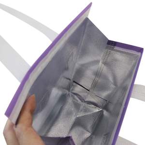 Sacs d'isolation en aluminium non tissé réutilisables, imperméables et résistants à l'huile, pour la restauration, le stockage des aliments, les sacs à emporter - Product Image 6