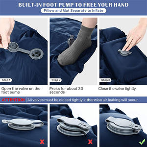 Colchoneta Inflable Ultraligera para Dormir al Aire Libre con Bomba Integrada, Colchoneta Aislante Ultraligera para Acampar - Product Image 5