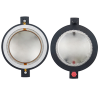 Pièces de haut-parleur 8 ohms 75mm 3 "Bobine vocale Diaphragme de remplacement en titane Tweeter Diaphragme pour pilote de compression