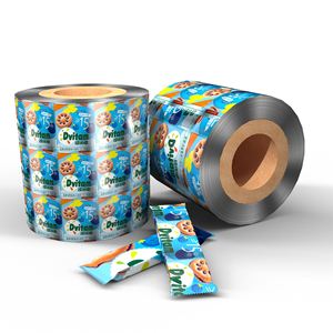 <span class=keywords><strong>Film</strong></span> en rouleau d'aluminium et de plastique pour emballage automatique avec impression personnalisée, utilisé pour l'emballage de condiments tels que le sucre et le sel - Product Image 4