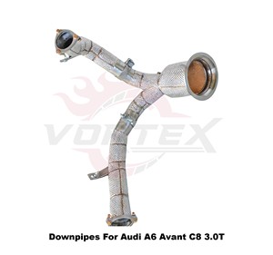 Tuberías de Escape de Alto Rendimiento Vortex para Audi A6 Avant C8 3.0T, Conector de Colector de Escape de Alto Flujo, Piezas de Tuning - Product Image 5