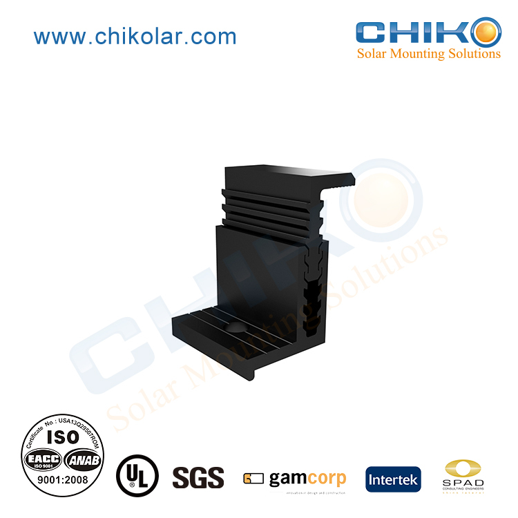 CHIKO Solar Panel Mounting Mid End Clamps CK-FZM Photovoltaic Module Installation Accessories · image 6