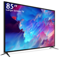 Televisor Inteligente Interactivo 4K UHD de 85 Pulgadas, Pantalla Táctil Plana para el Hogar y Comercios
