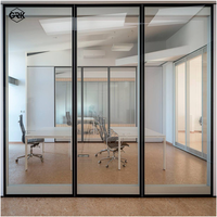 Cloisons de bureau insonorisées en aluminium, design moderne, construction durable et écologique, isolation acoustique 45 dB pour les écoles