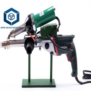 HDPE Geomembrane Mini Plastic Extruder Welding Machine Extrusion Welding Gun