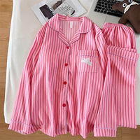 Pyjama en coton nuage pour femme 2026, ensemble neuf à manches longues pour le printemps et l'automne, vêtements d'intérieur pouvant être portés à l'extérieur