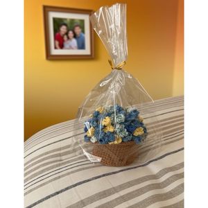 <b>Clear</b> Cellophane Bottom Gusset <b>Bags</b> 6x9x2.4 Inch With Twist Ties For Party Favor Gift Packaging - Product Image 6