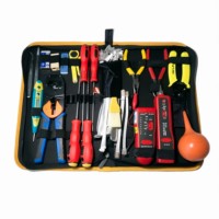 Kit d'outils de sertissage de câbles réseau, ensemble de maintenance informatique et réseau, outils de réparation pour électriciens basse tension